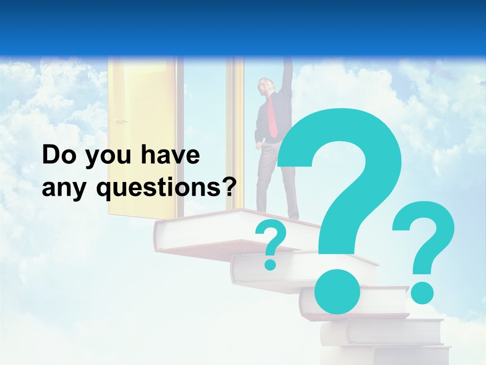 Man Student Win PowerPoint Template