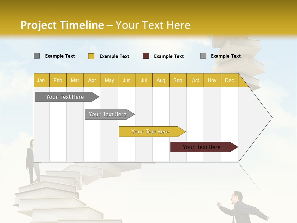 Opportunity Woman Suit PowerPoint Template