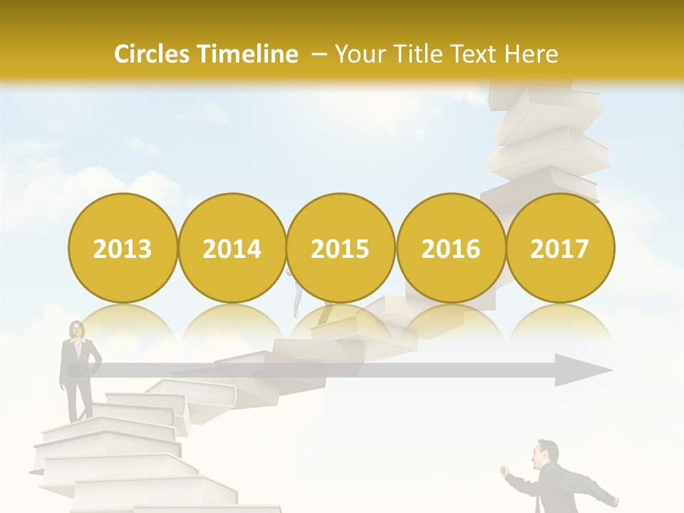 Opportunity Woman Suit PowerPoint Template