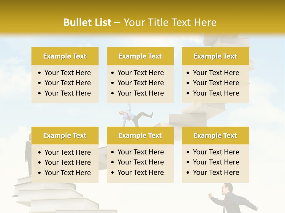 Opportunity Woman Suit PowerPoint Template