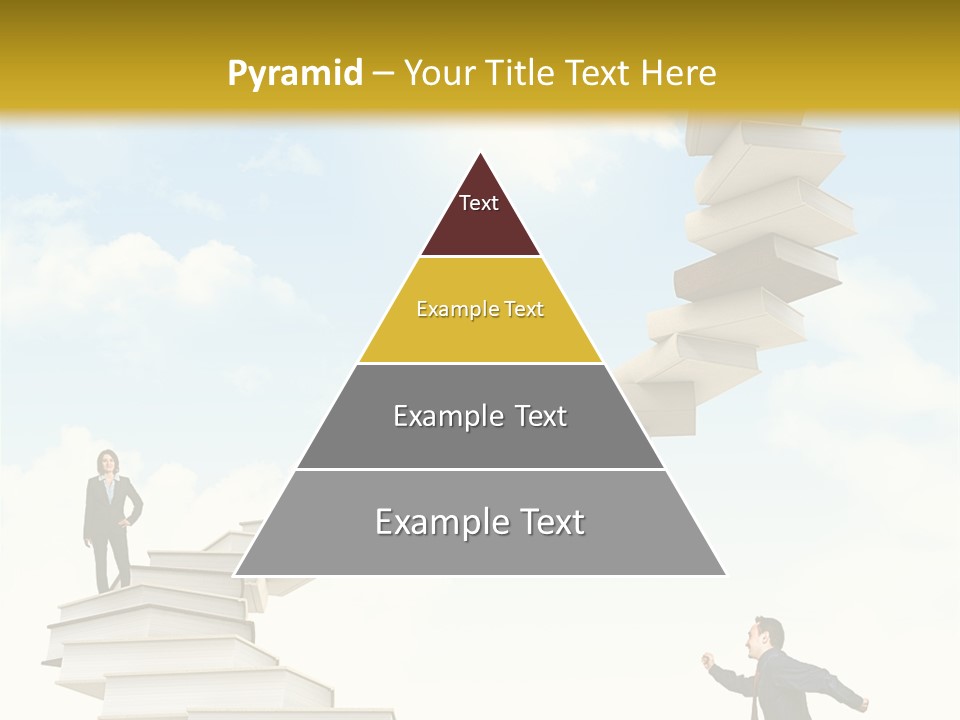 Opportunity Woman Suit PowerPoint Template