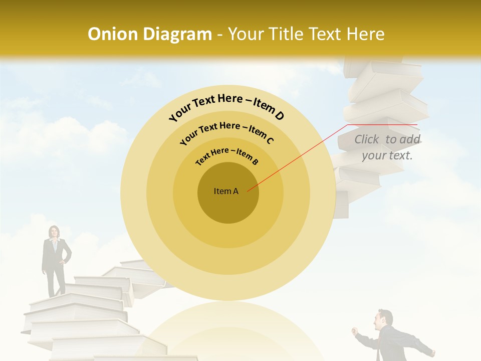 Opportunity Woman Suit PowerPoint Template