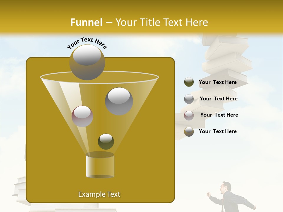 Opportunity Woman Suit PowerPoint Template