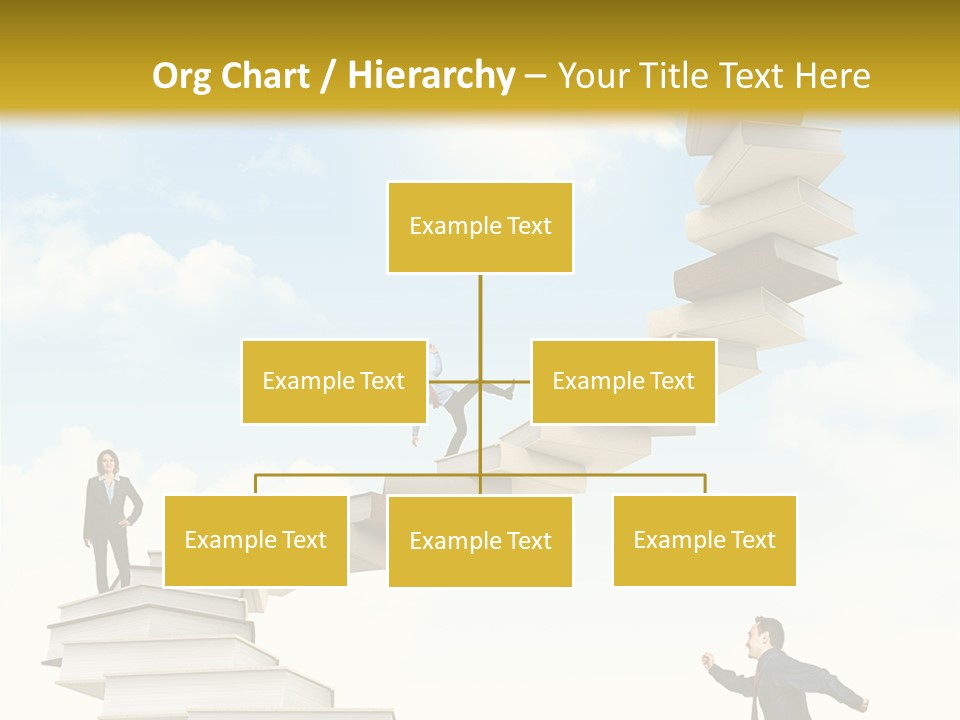 Opportunity Woman Suit PowerPoint Template