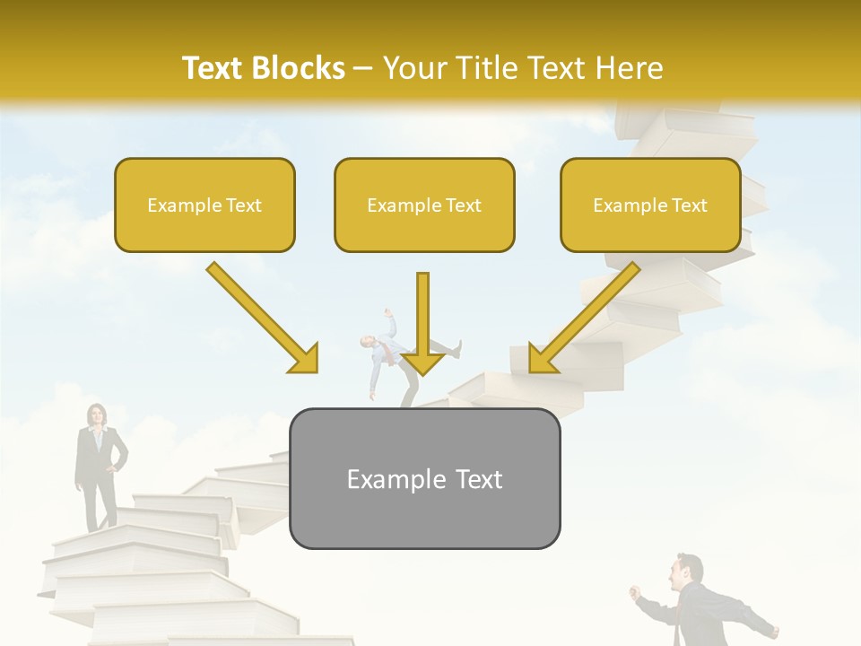 Opportunity Woman Suit PowerPoint Template