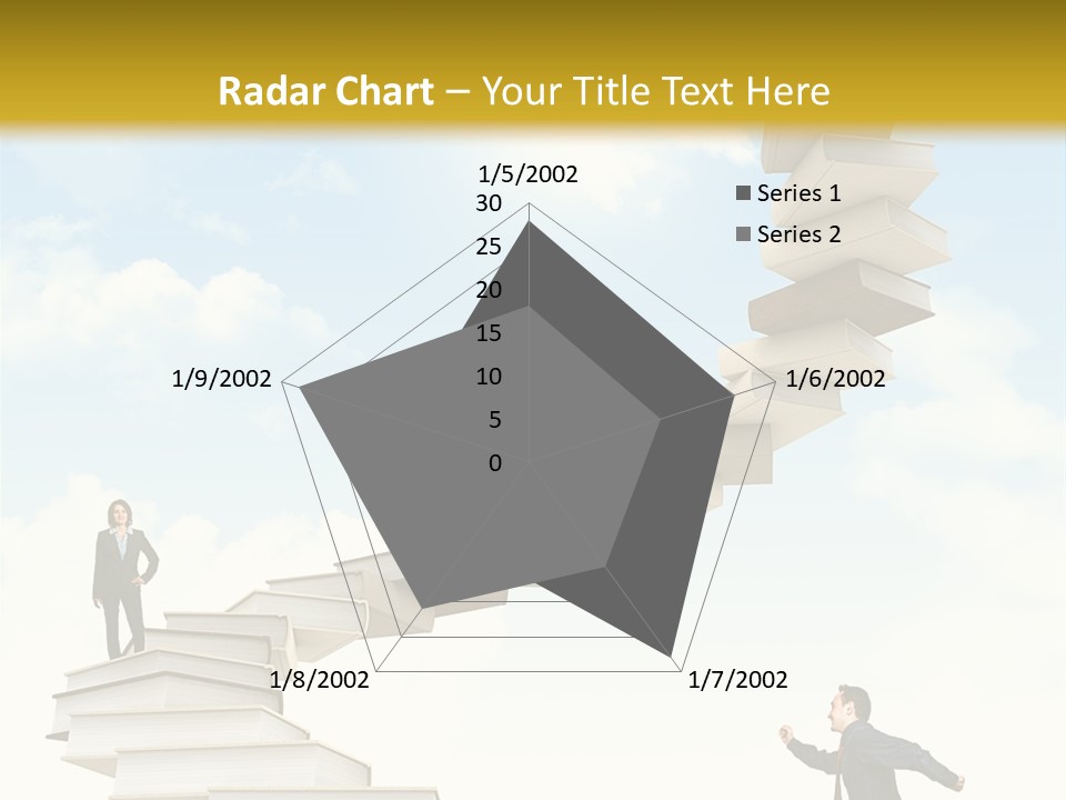 Opportunity Woman Suit PowerPoint Template