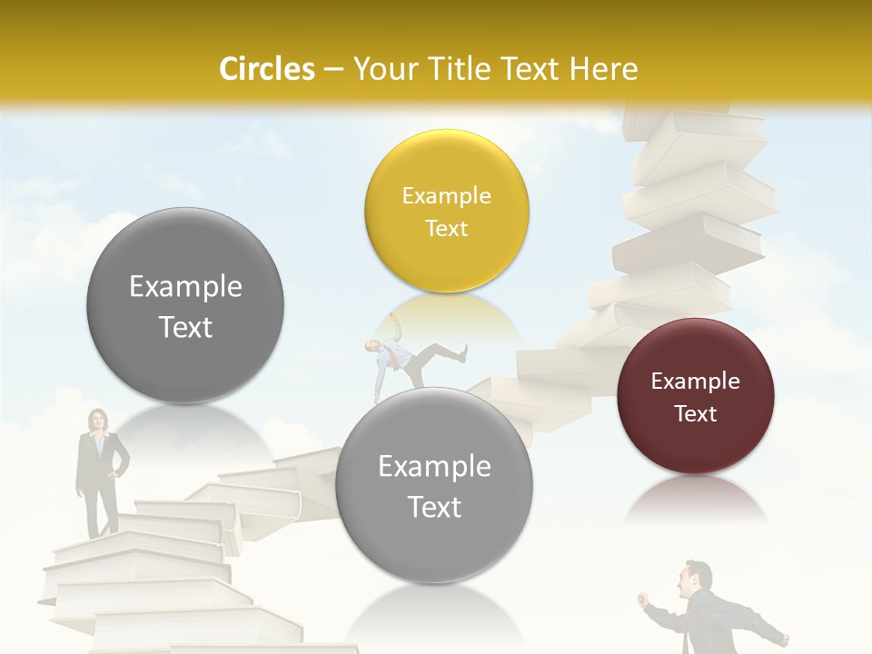 Opportunity Woman Suit PowerPoint Template