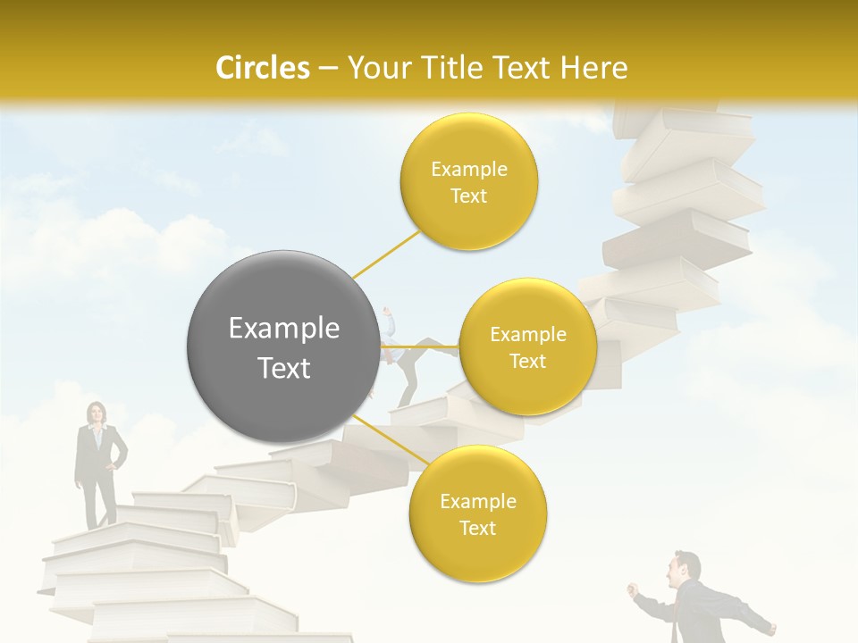 Opportunity Woman Suit PowerPoint Template