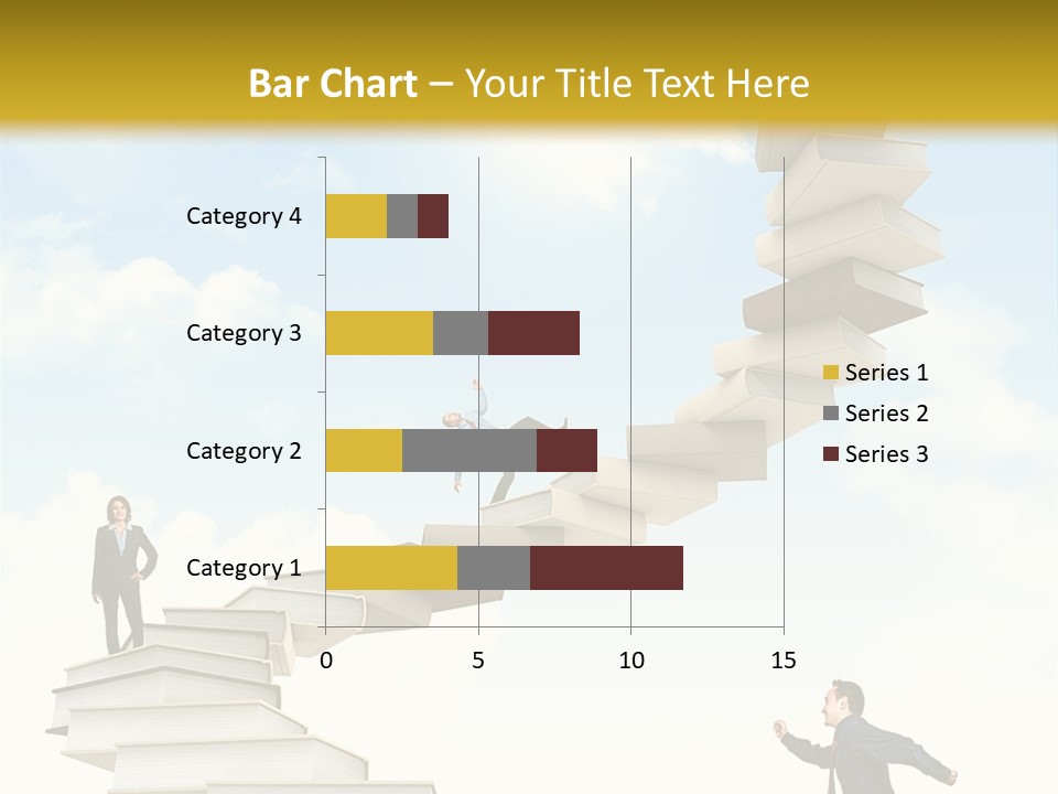 Opportunity Woman Suit PowerPoint Template