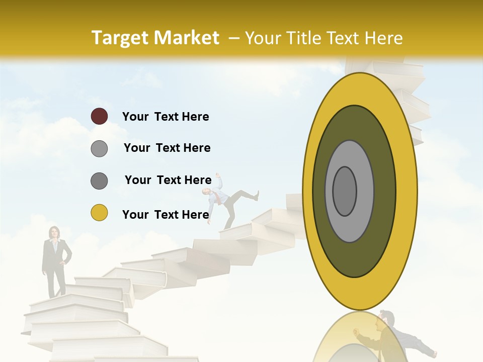 Opportunity Woman Suit PowerPoint Template