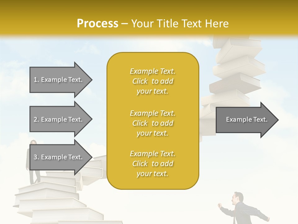 Opportunity Woman Suit PowerPoint Template