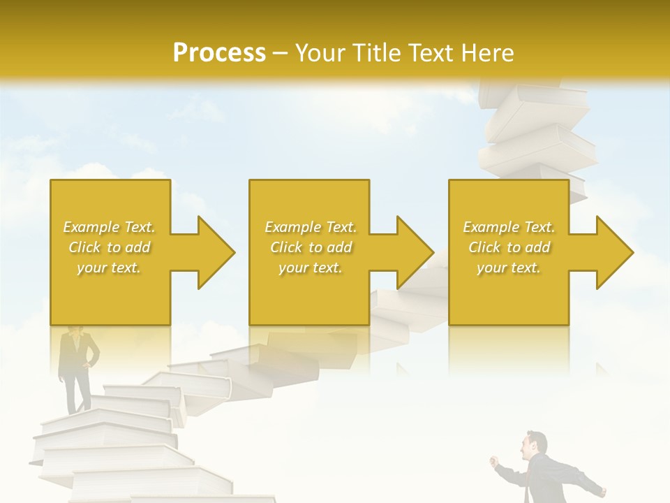 Opportunity Woman Suit PowerPoint Template