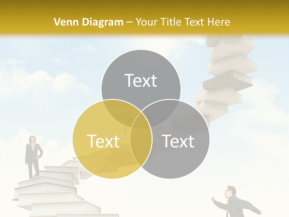 Opportunity Woman Suit PowerPoint Template