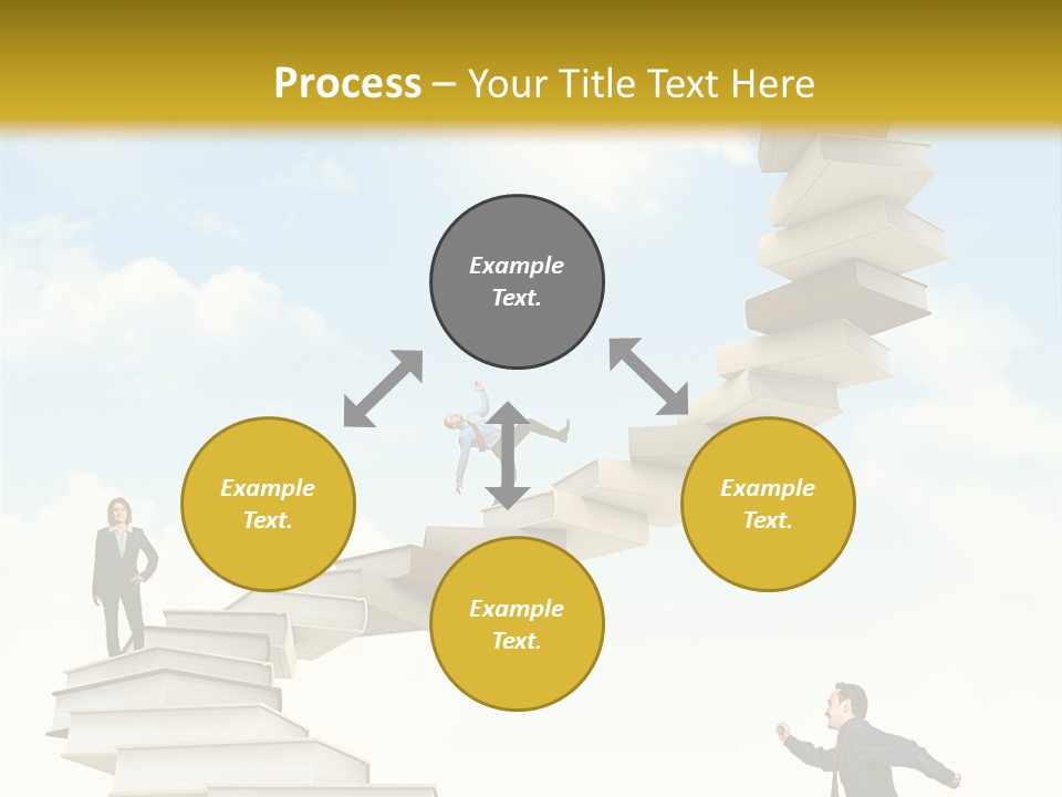 Opportunity Woman Suit PowerPoint Template