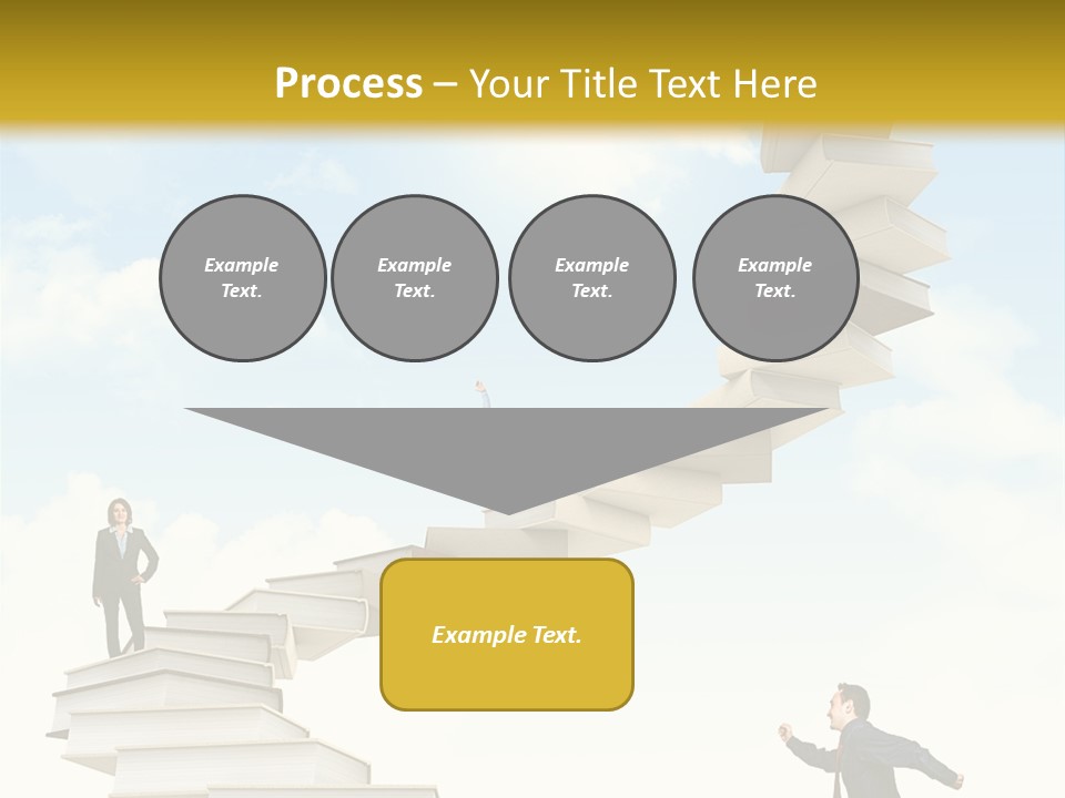 Opportunity Woman Suit PowerPoint Template