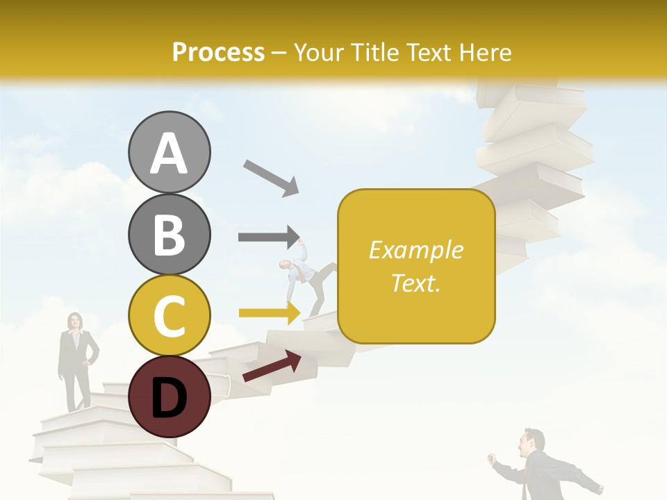 Opportunity Woman Suit PowerPoint Template
