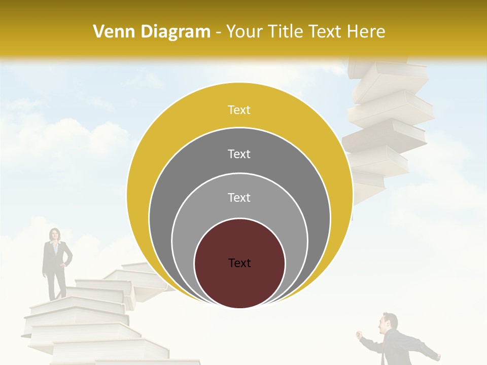Opportunity Woman Suit PowerPoint Template