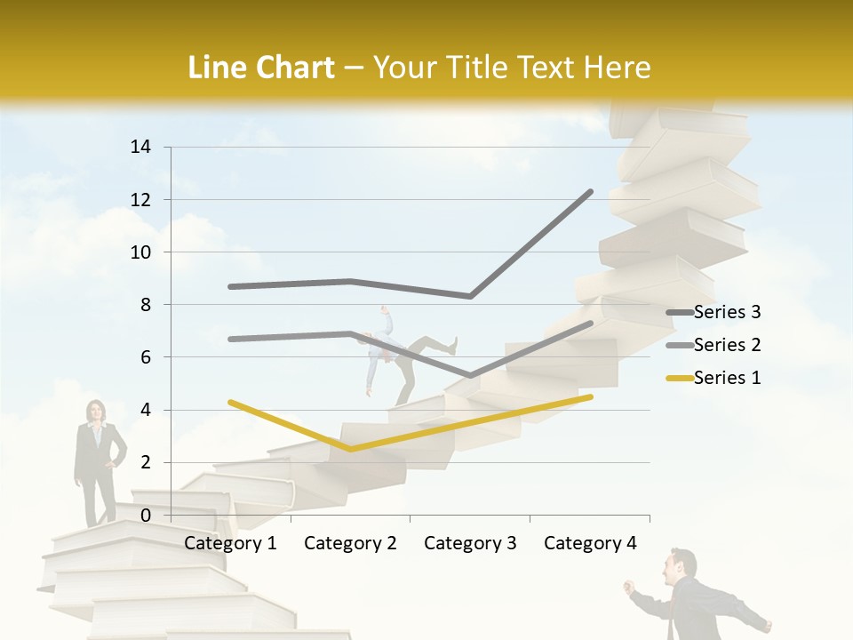 Opportunity Woman Suit PowerPoint Template