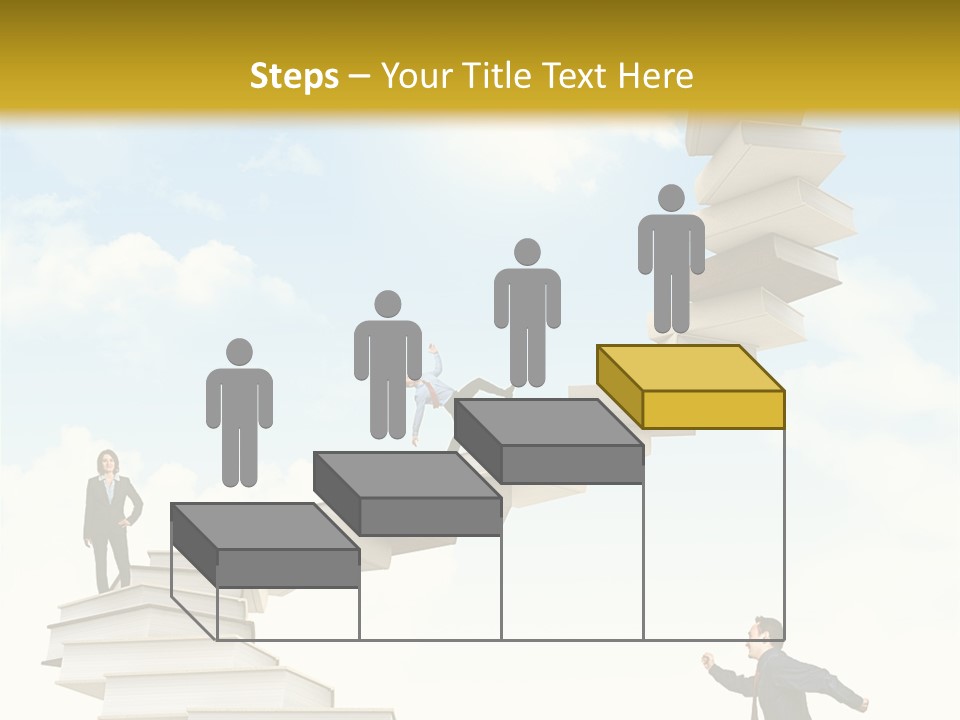 Opportunity Woman Suit PowerPoint Template