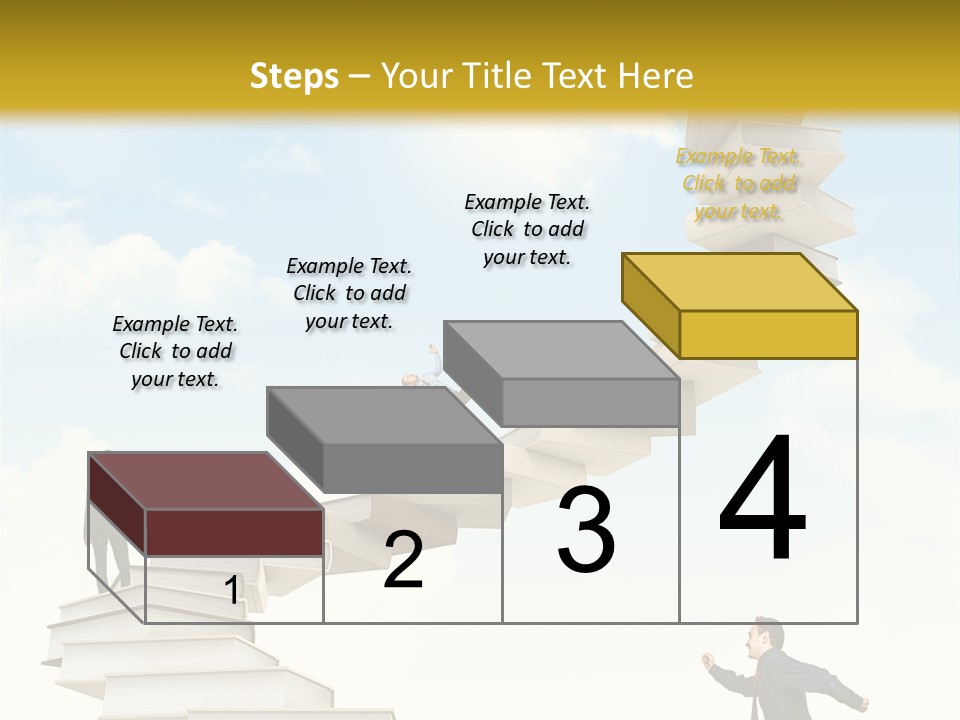 Opportunity Woman Suit PowerPoint Template