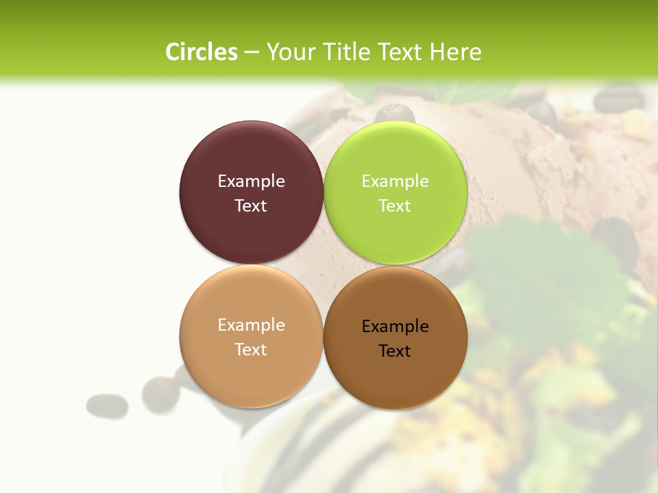 Brown Ingredient Gourmet PowerPoint Template