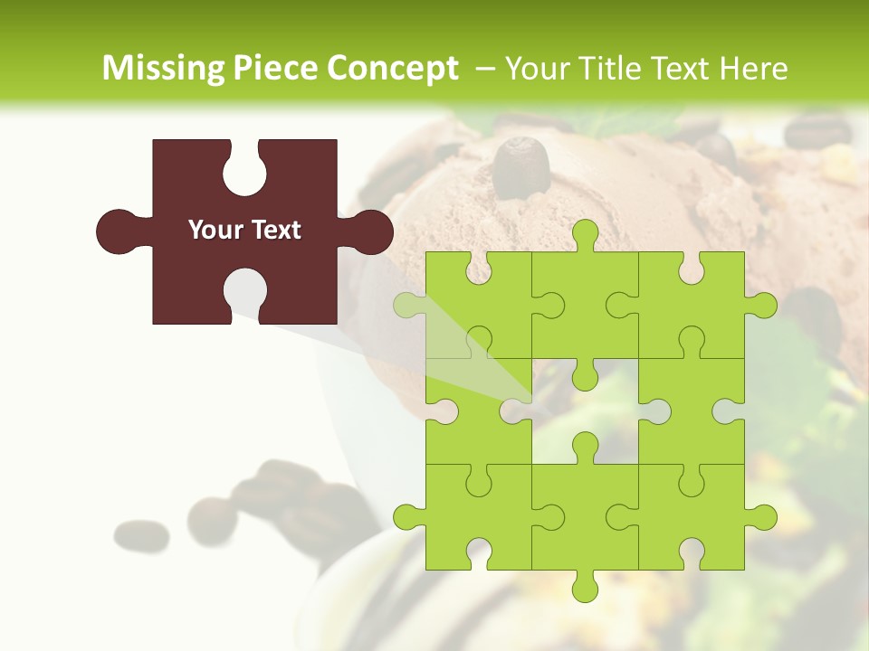 Brown Ingredient Gourmet PowerPoint Template