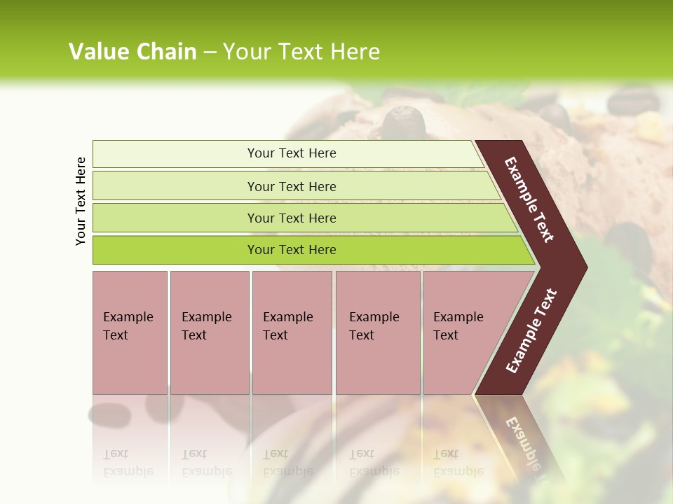 Brown Ingredient Gourmet PowerPoint Template