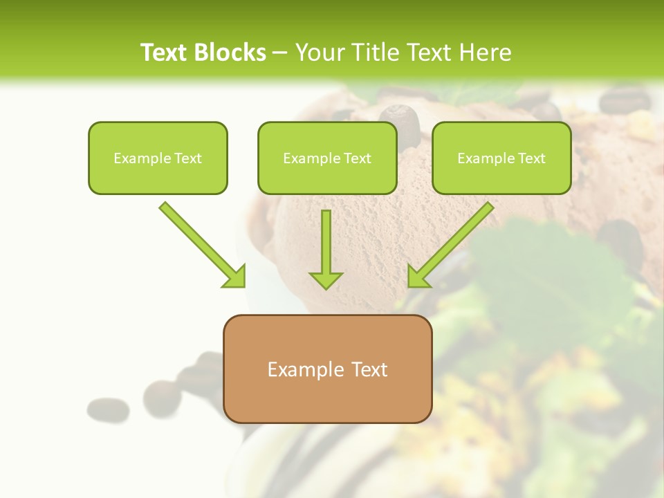 Brown Ingredient Gourmet PowerPoint Template