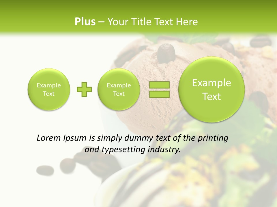 Brown Ingredient Gourmet PowerPoint Template