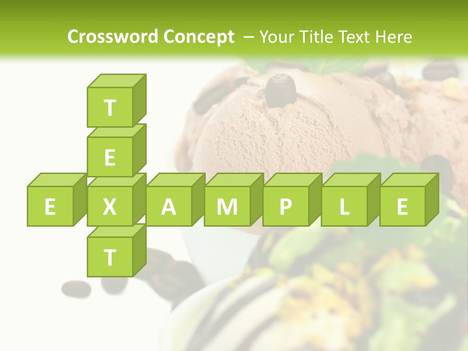 Brown Ingredient Gourmet PowerPoint Template