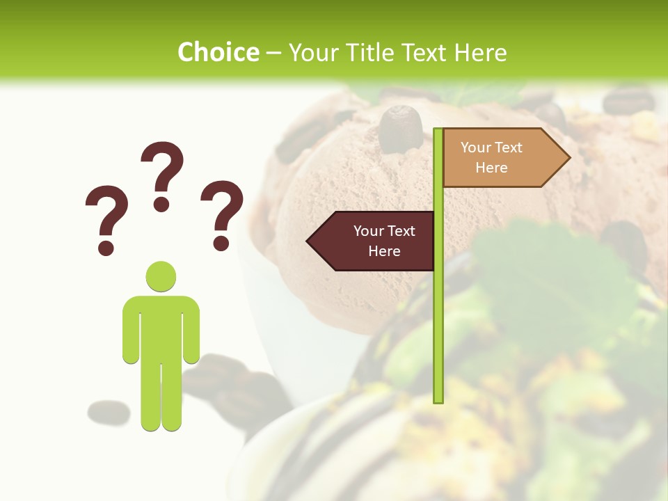 Brown Ingredient Gourmet PowerPoint Template