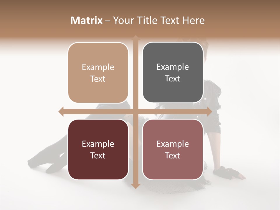 People Female Model PowerPoint Template