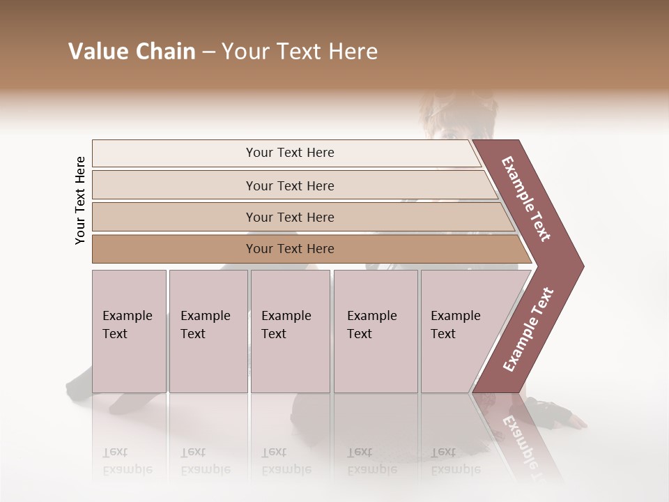 People Female Model PowerPoint Template