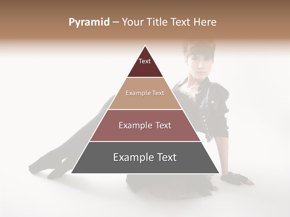 People Female Model PowerPoint Template