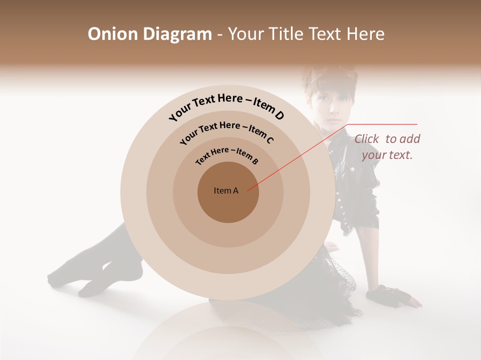 People Female Model PowerPoint Template