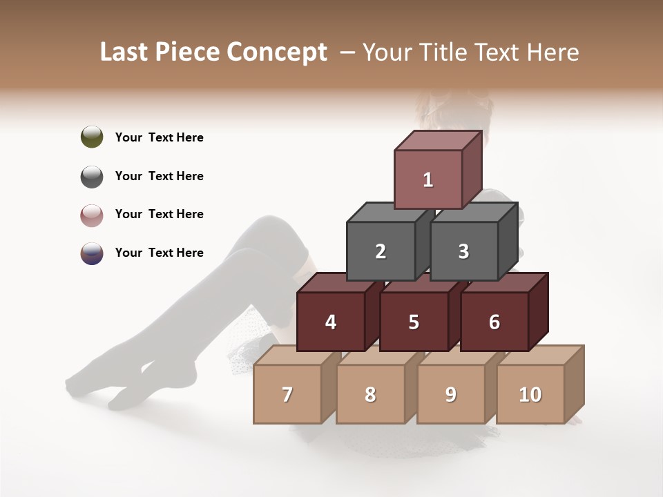 People Female Model PowerPoint Template