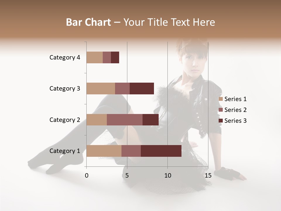 People Female Model PowerPoint Template
