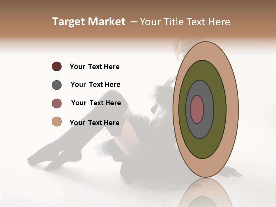 People Female Model PowerPoint Template