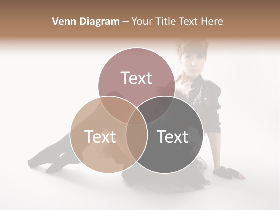 People Female Model PowerPoint Template