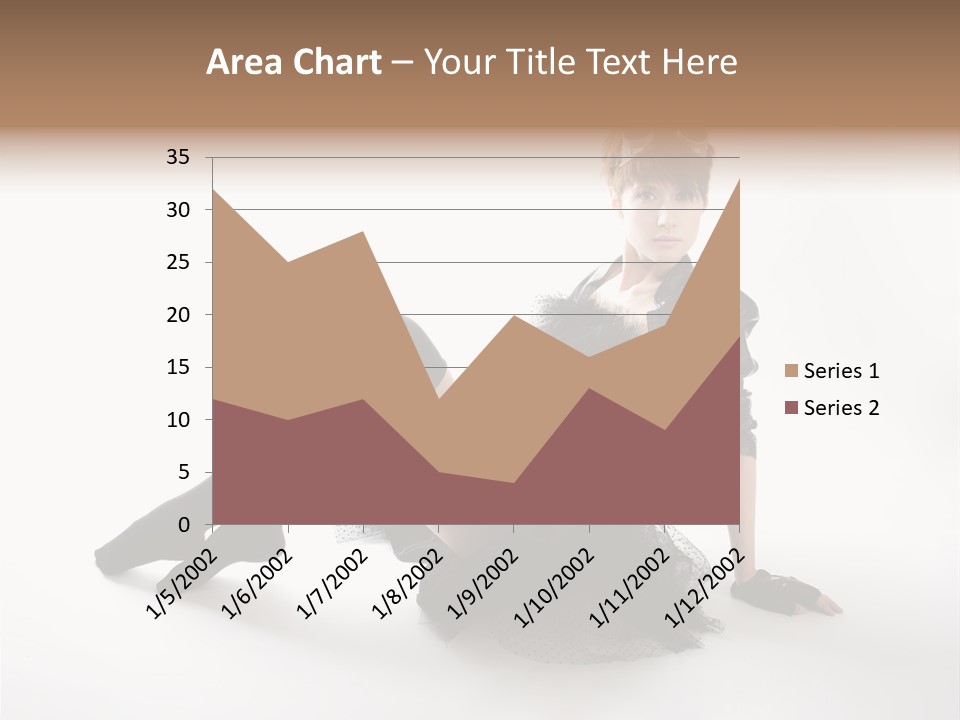 People Female Model PowerPoint Template