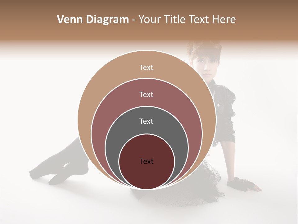 People Female Model PowerPoint Template