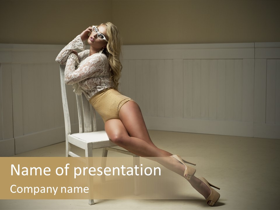 Women  Y PowerPoint Template