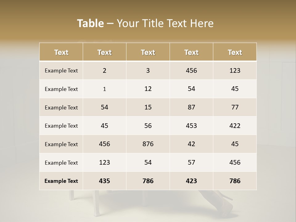 Women  Y PowerPoint Template