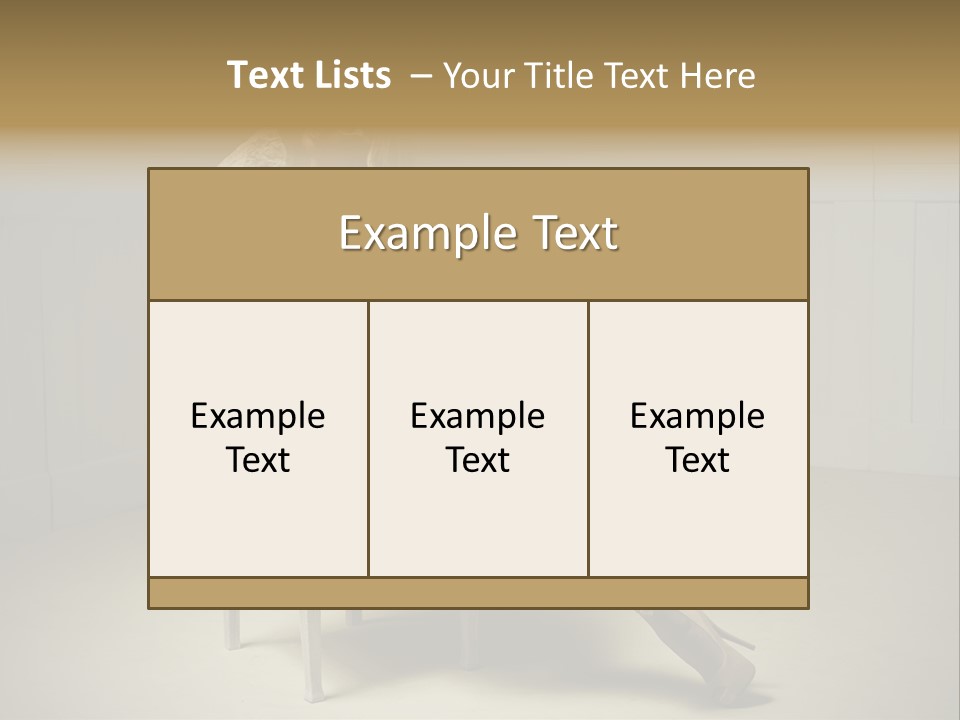 Women  Y PowerPoint Template