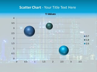 Metropolis Architecture Cityscape PowerPoint Template