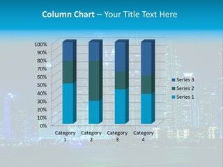 Metropolis Architecture Cityscape PowerPoint Template