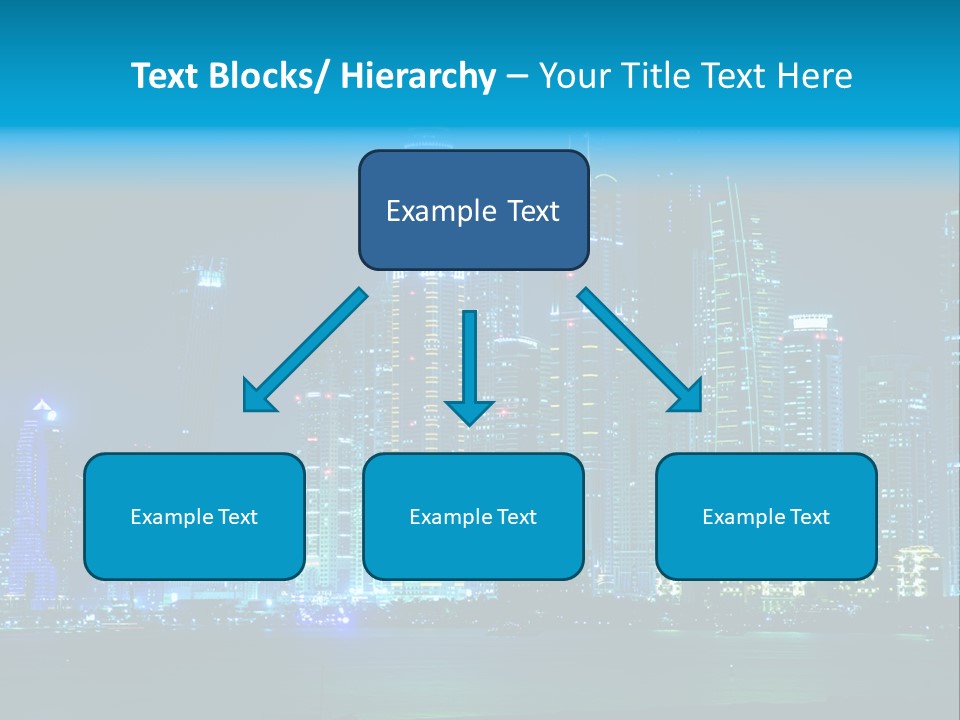 Metropolis Architecture Cityscape PowerPoint Template