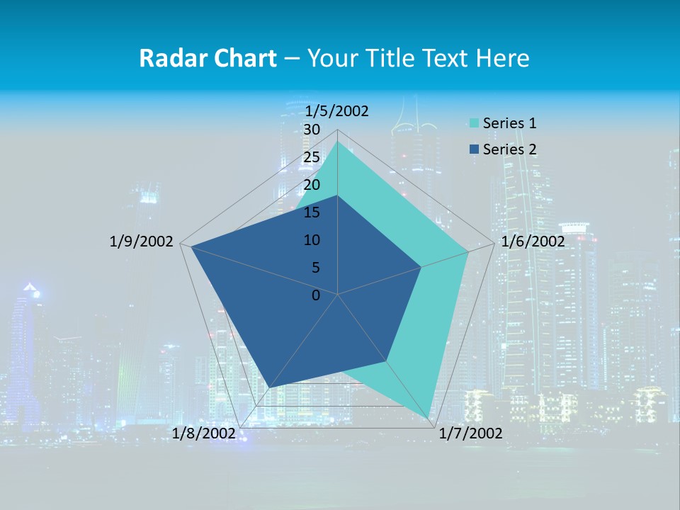 Metropolis Architecture Cityscape PowerPoint Template