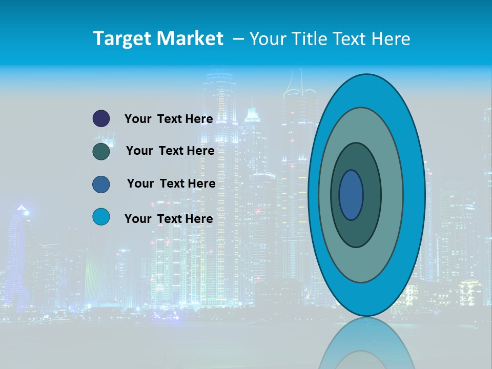 Metropolis Architecture Cityscape PowerPoint Template