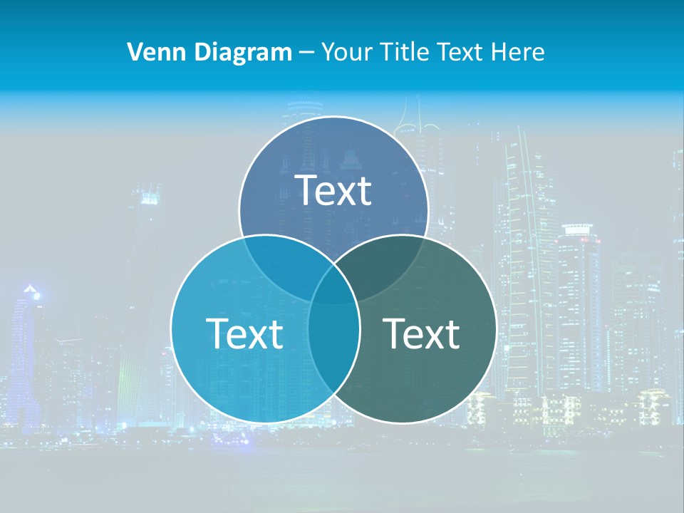 Metropolis Architecture Cityscape PowerPoint Template